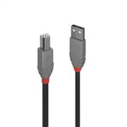 Lindy 02m USB2 AB Cable Anthra Line