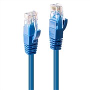 Lindy 03m CAT6 UUTP Gigabit Network Cable Blue
