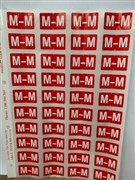 Abax CSA Code Labels M