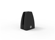 Clamps to Suit 27mm Thick Eco Panel Screen Powder Coated Black Set 2