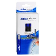 Artline Smoove Ballpoint Stick Medium Blue Box 50
