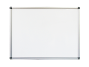 Rapidline Whiteboard 1500mm W x 1200mm H Aluminium Frame