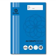 Olympic 140837 Graph A4 5MM Grid 55GSM 48 Page