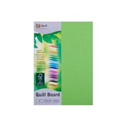 Quill 90307 Board A4 210gsm Lime Pack 50